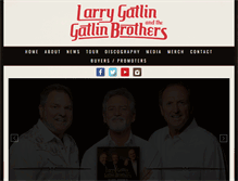 Tablet Screenshot of gatlinbrothers.com